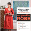 #challenge couture : ma première robe<br> Marie-Emilienne Viollet