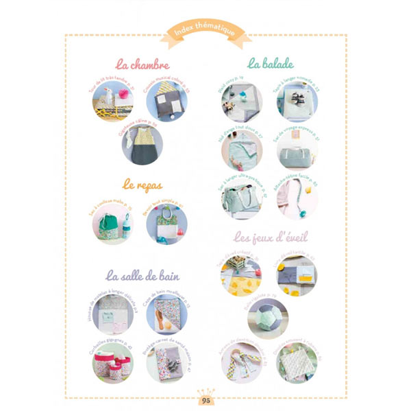 9 mois pour coudre les indispensables de bébé<br> Sarah Despoisse
