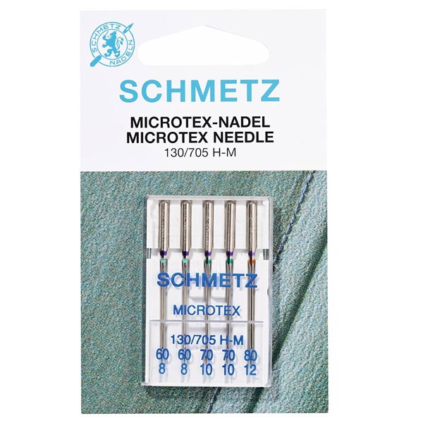 Aiguille Schmetz<br> MICROTEX<br> 60 à 110
