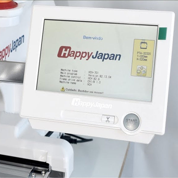 Machine à broder Happy Japan HCH-701-30 - Atelier de la Machine à Coudre